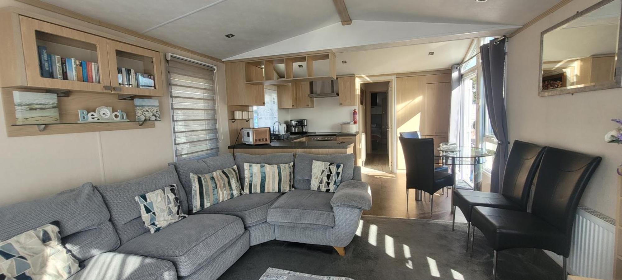 Home With A View Whitecliff Bay Holiday Park Bembridge Exteriör bild